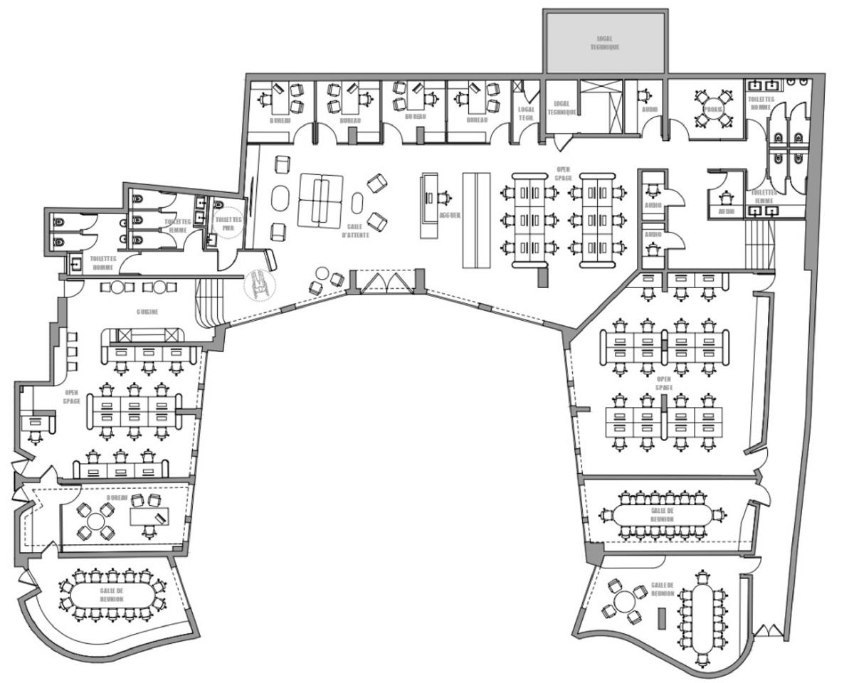 Bureau Paris 588m² Location bureau Paris OLBUR2206644 8